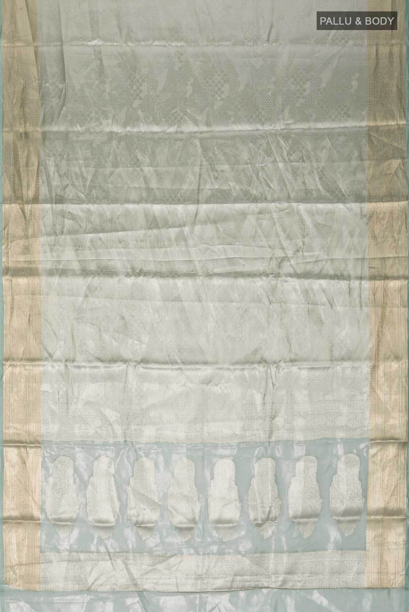 Multi Banarasi Tissue Silk Saree