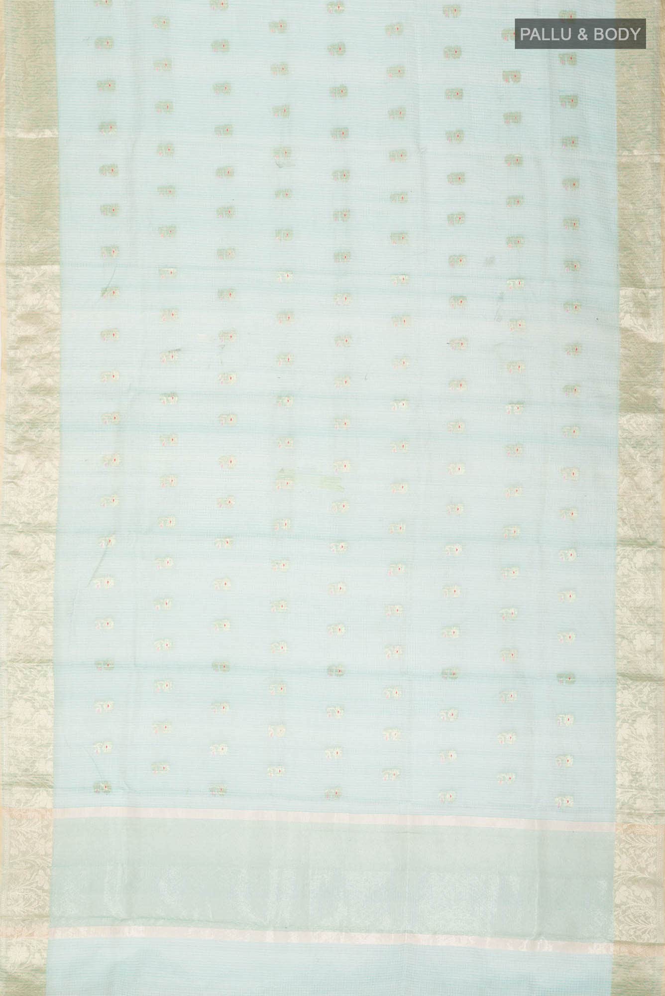 Blue Kota Silk Saree