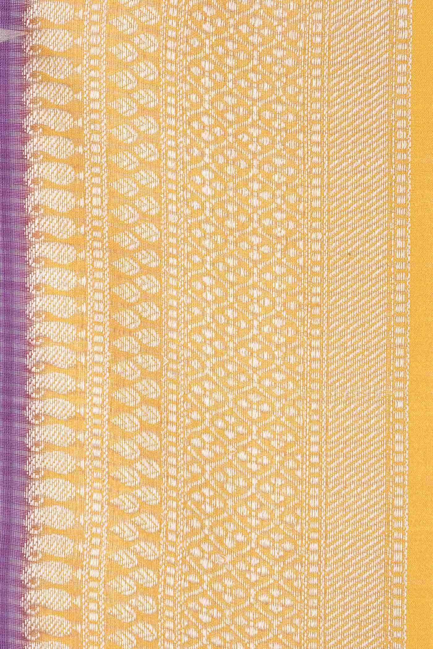 Violet Kota Cotton Saree