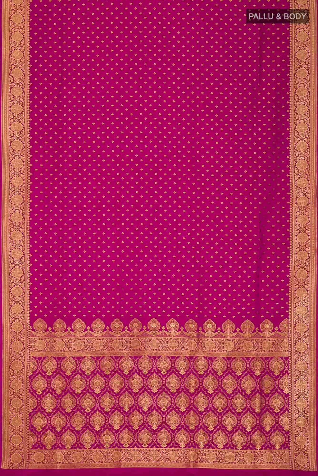Pink Banarasi Silk Saree
