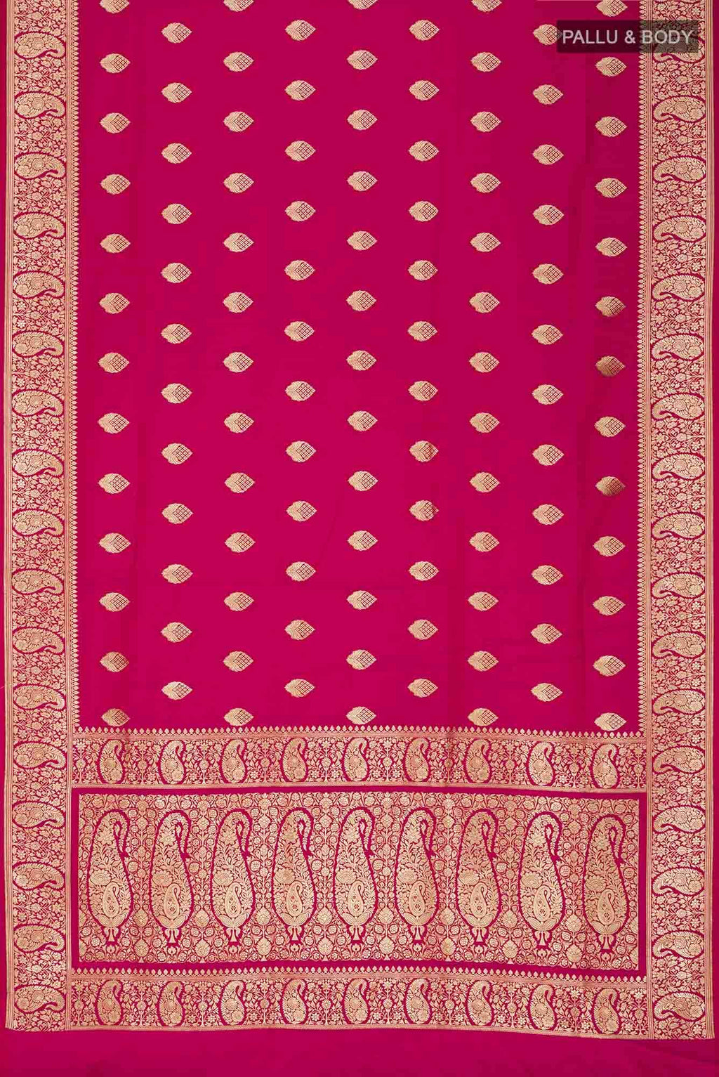 Red Banarasi Silk Saree