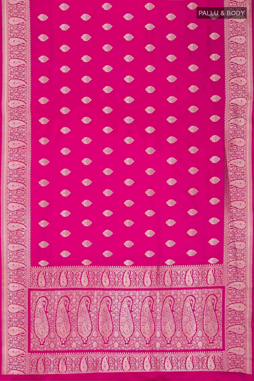 Pink Banarasi Silk Saree