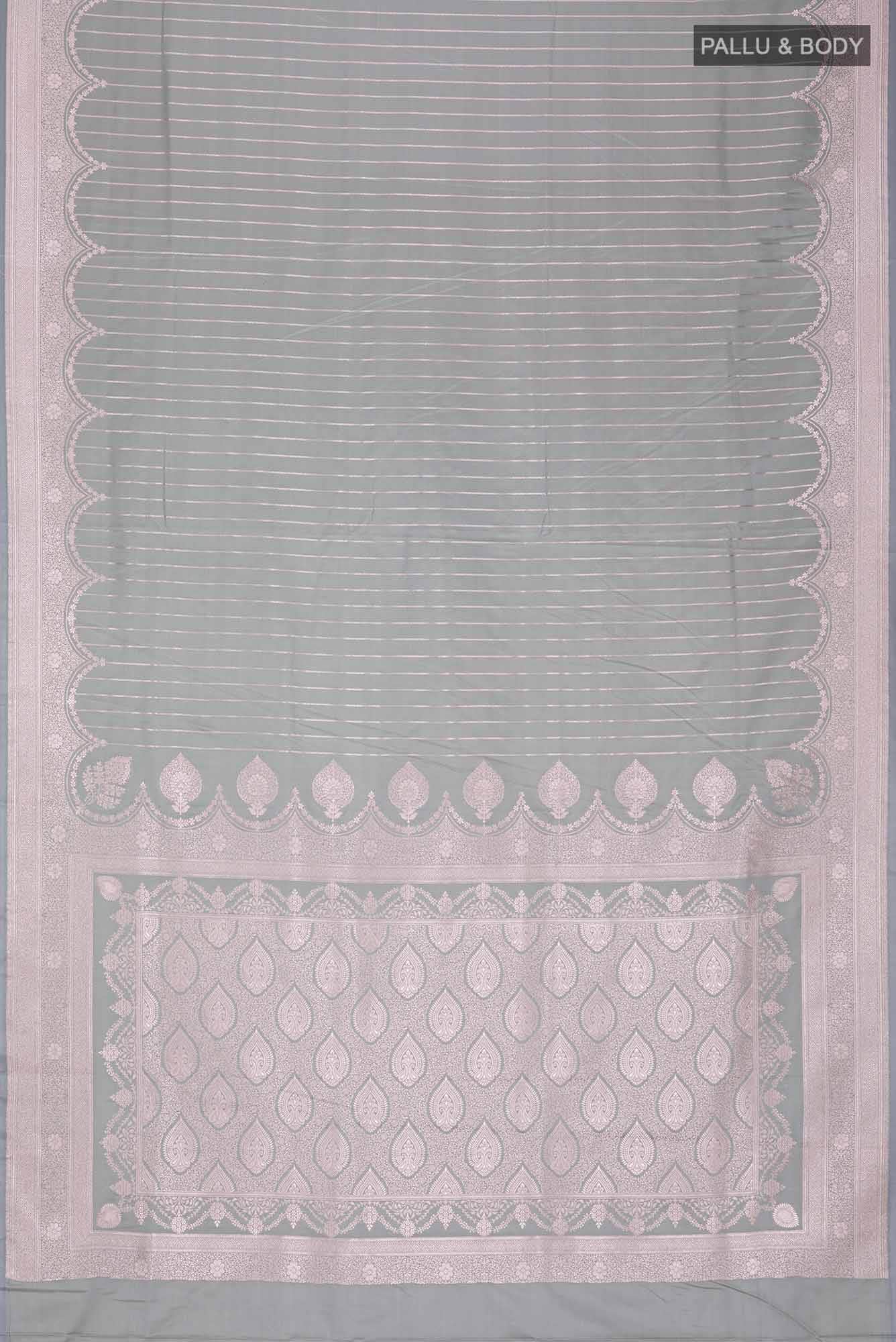 Green Banarasi Silk Saree