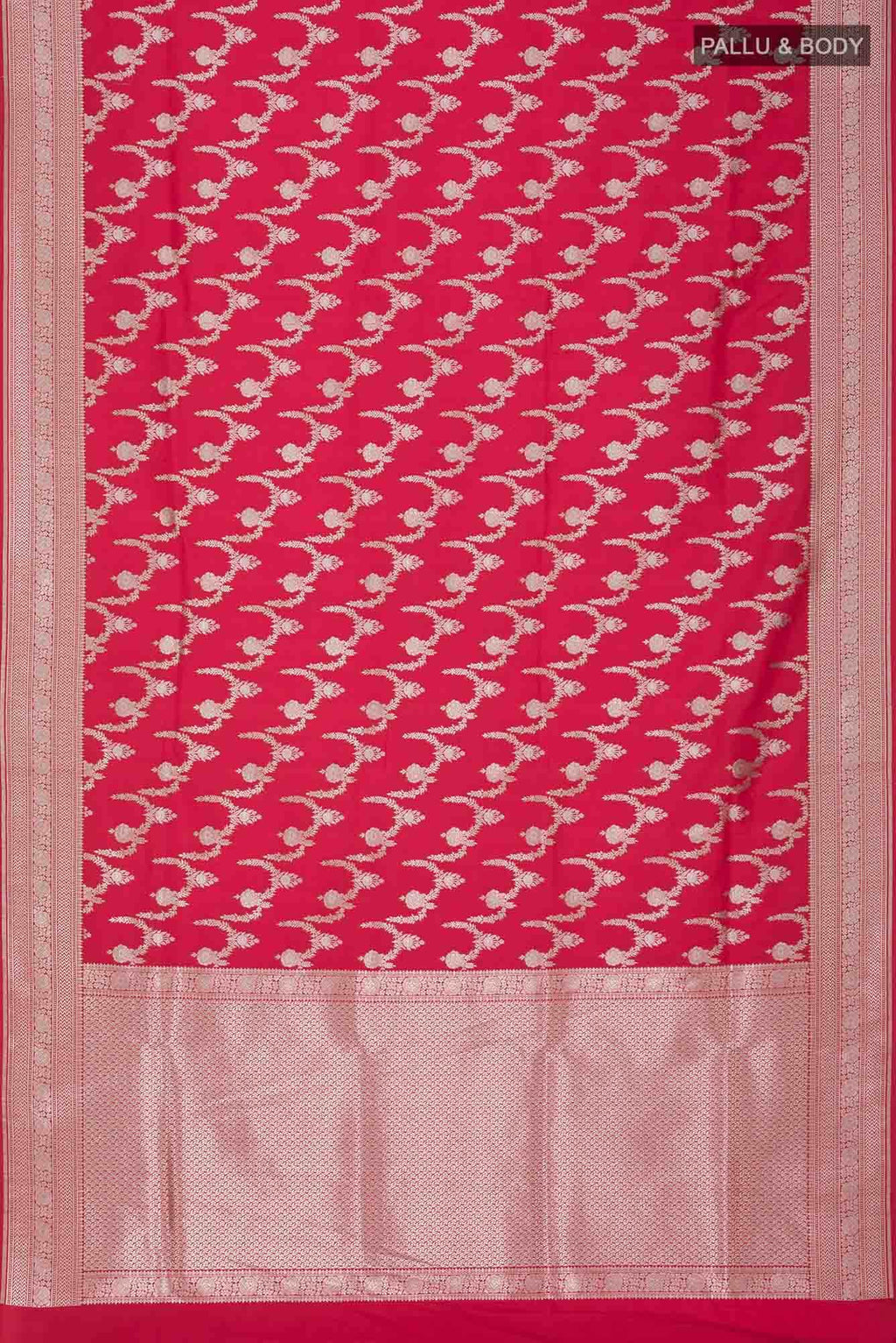 Red Banarasi Silk Saree