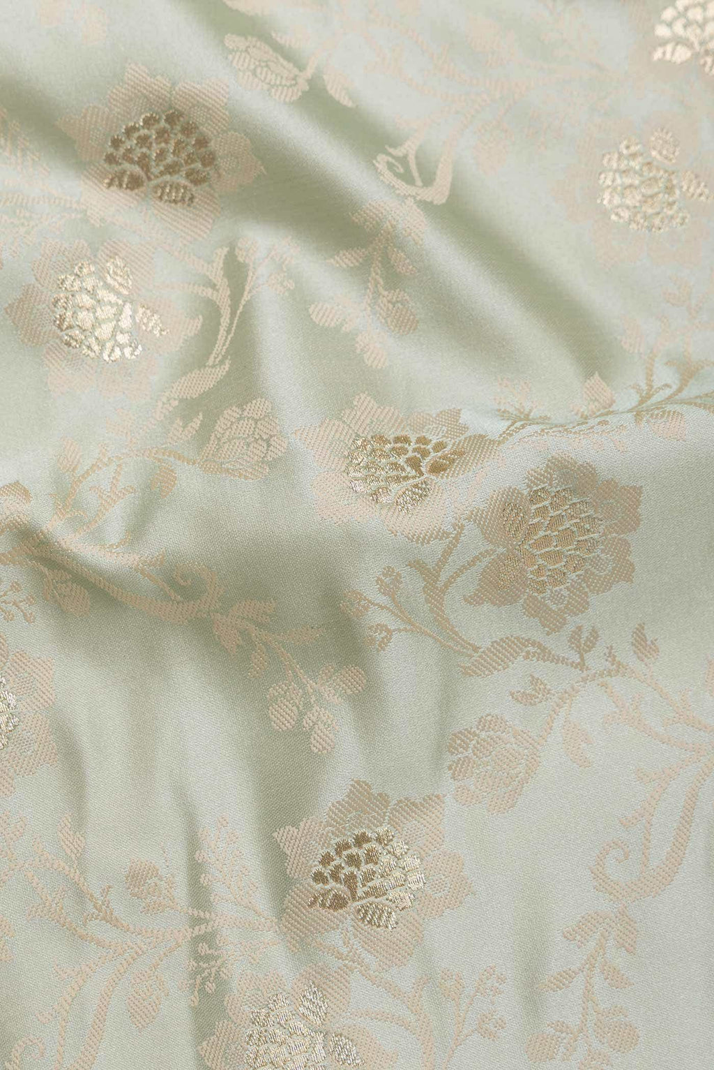 Davys Grey Blended Banarasi Silk Saree