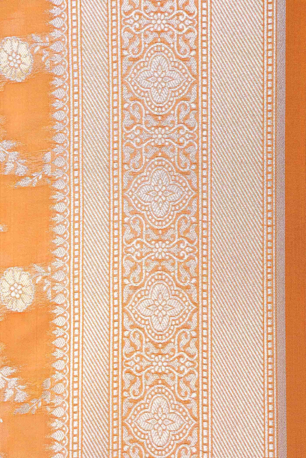 Mustard Blended Banarasi Silk Saree