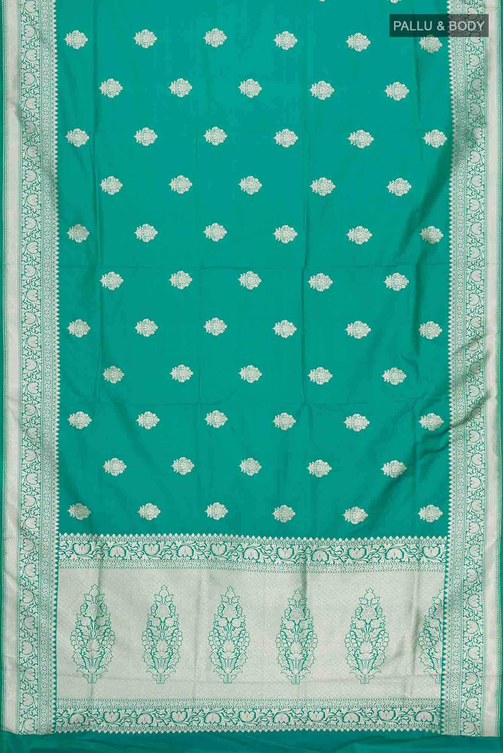 Green Blended Banarasi Silk Saree