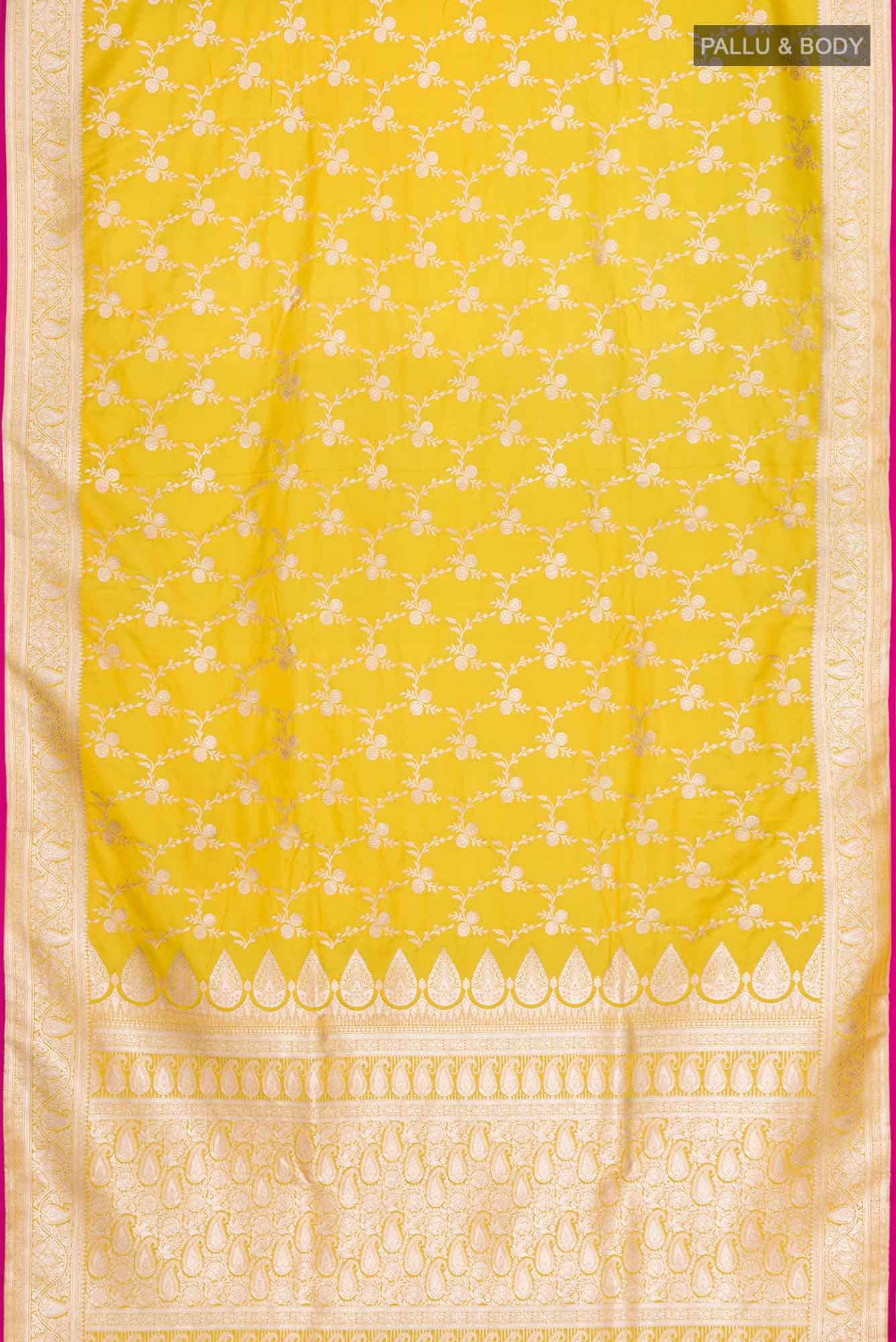 Green Blended Banarasi Silk Saree