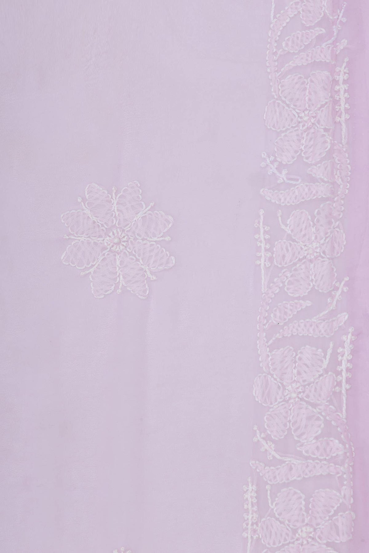 Pink Mysore Georgette Saree