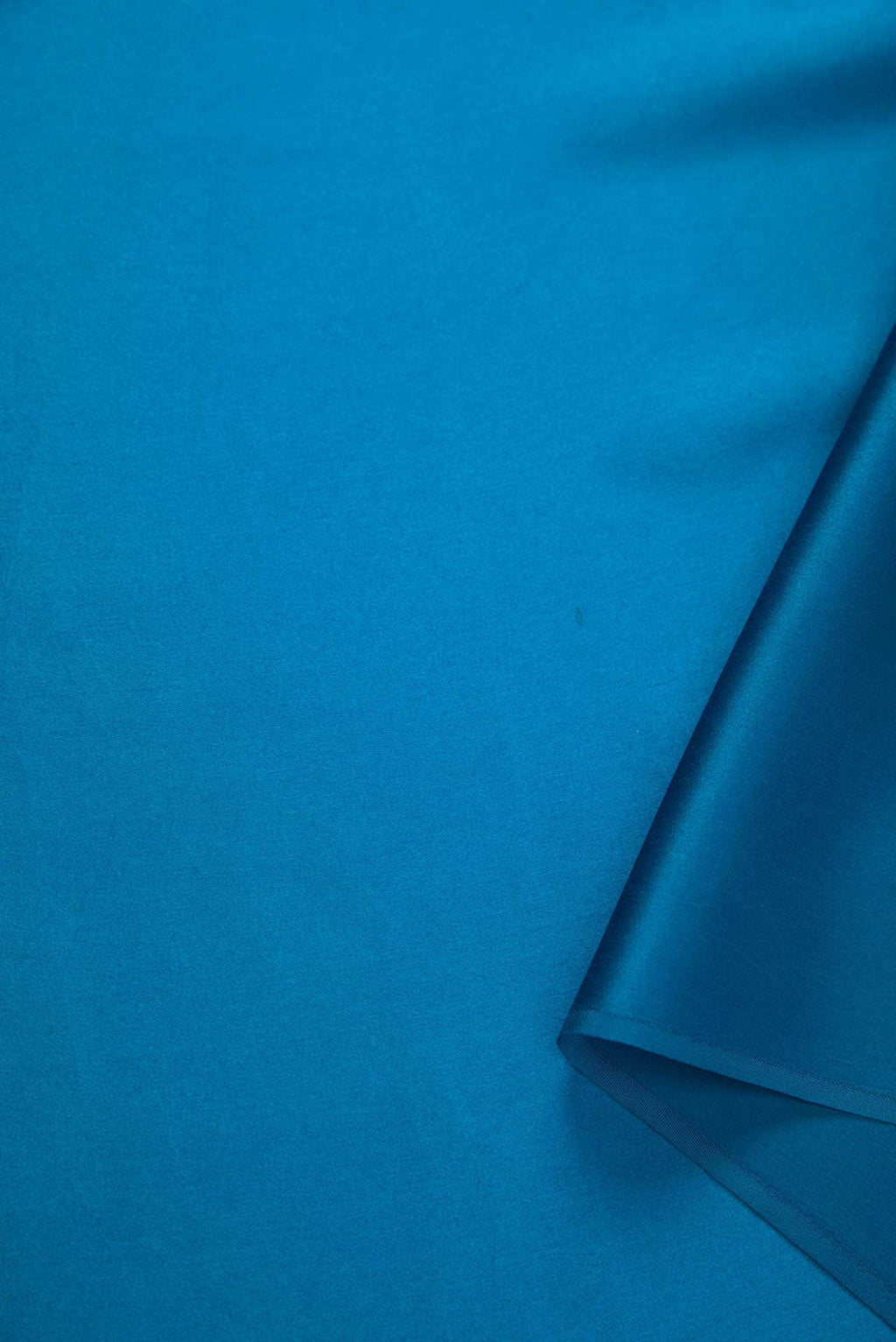 Blue Crepe Dress Material
