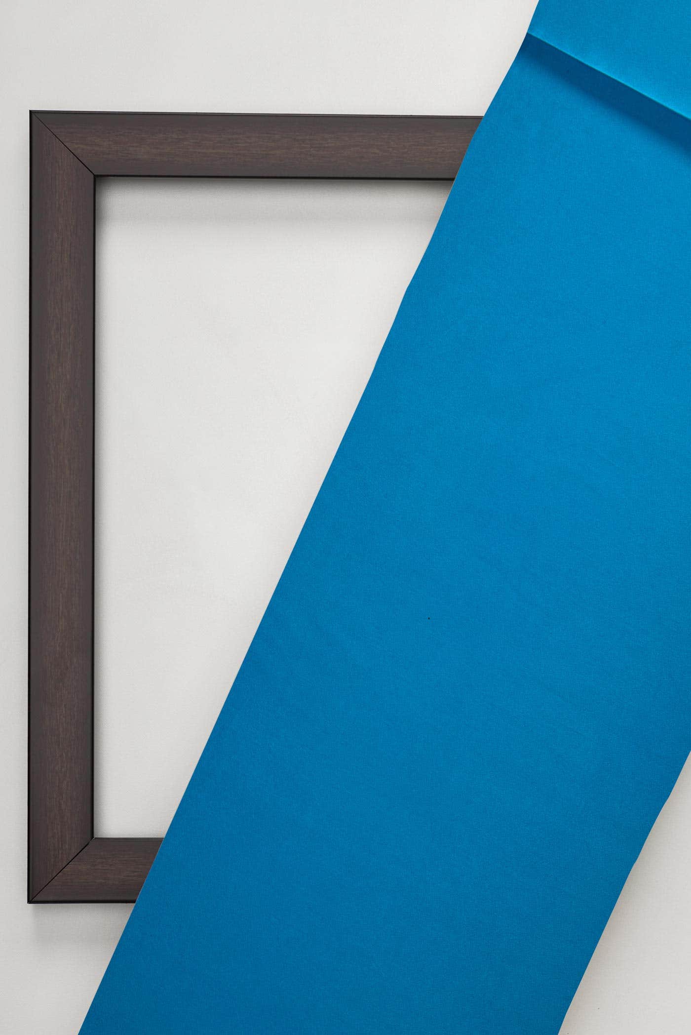 Blue Crepe Dress Material