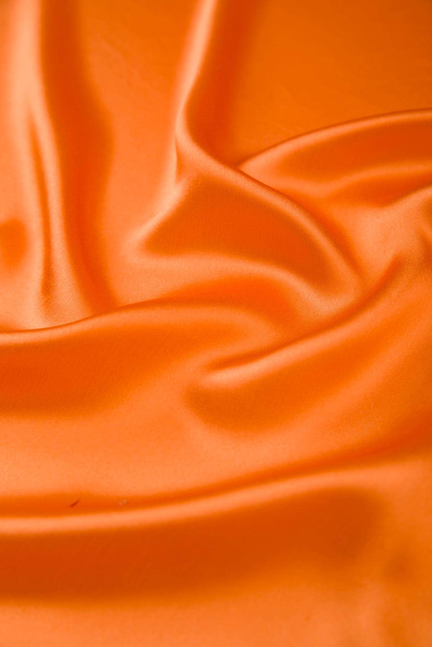 Orange Crepe Dress Material