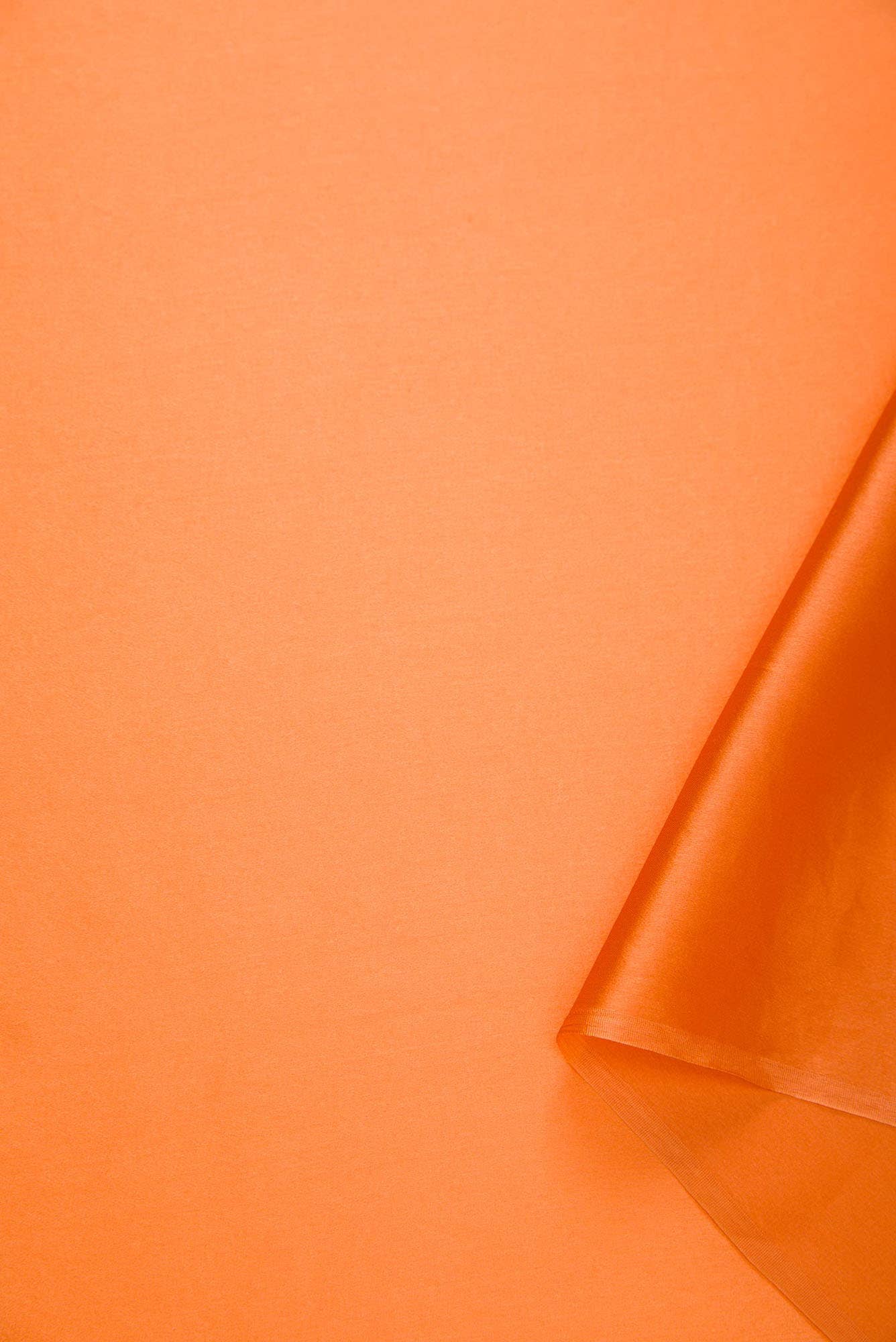 Orange Crepe Dress Material