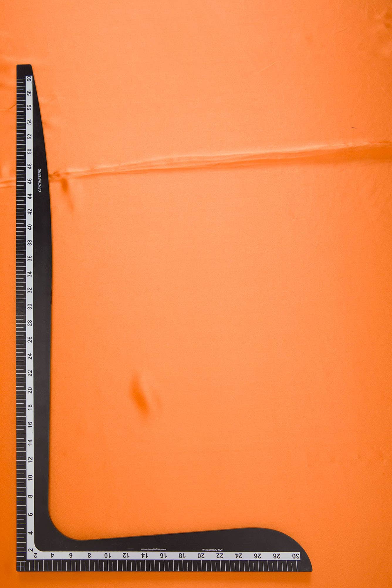 Orange Crepe Dress Material