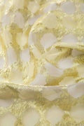 Green and Lavender Organza Silk Dress Material