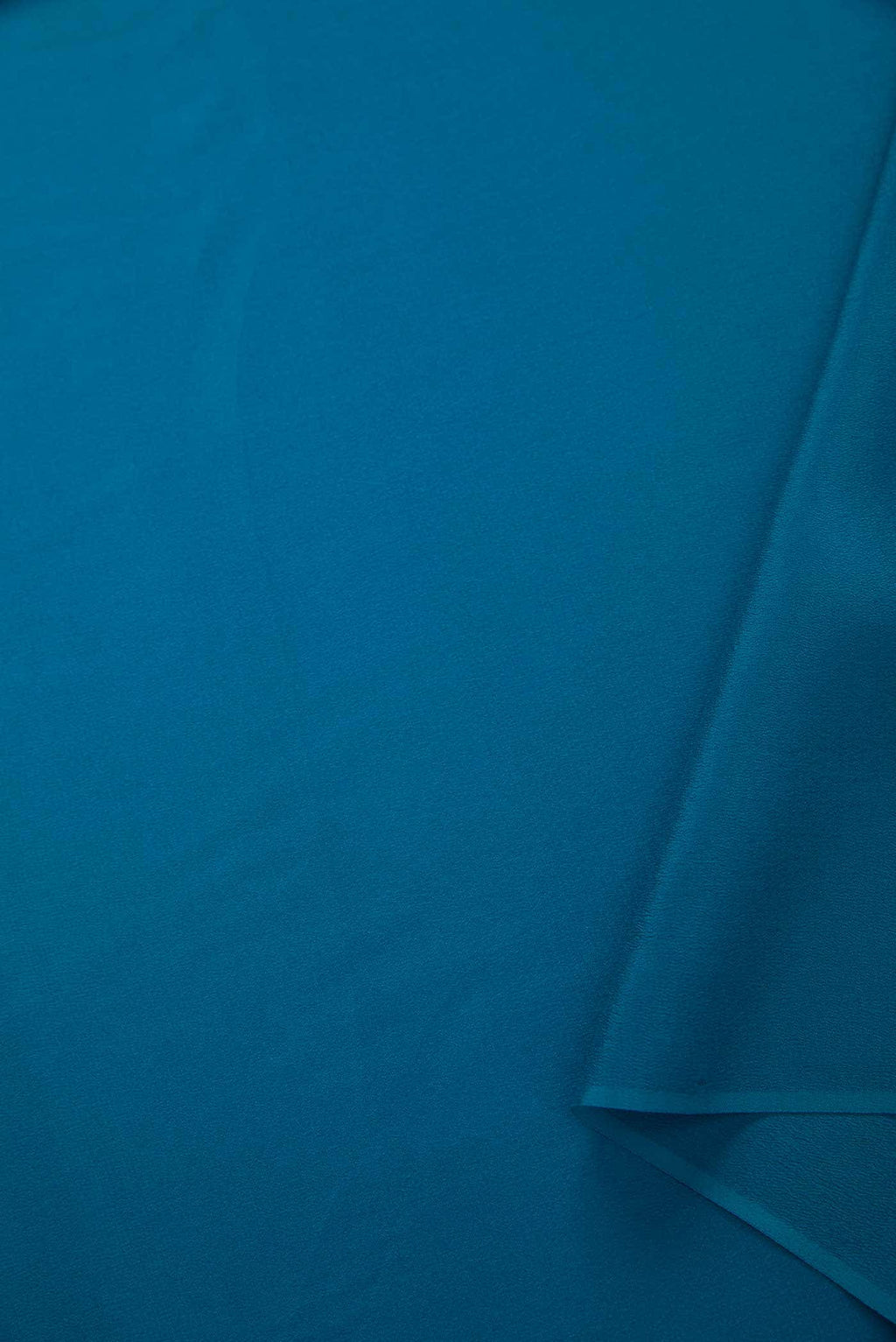 Blue Crepe Dress Material