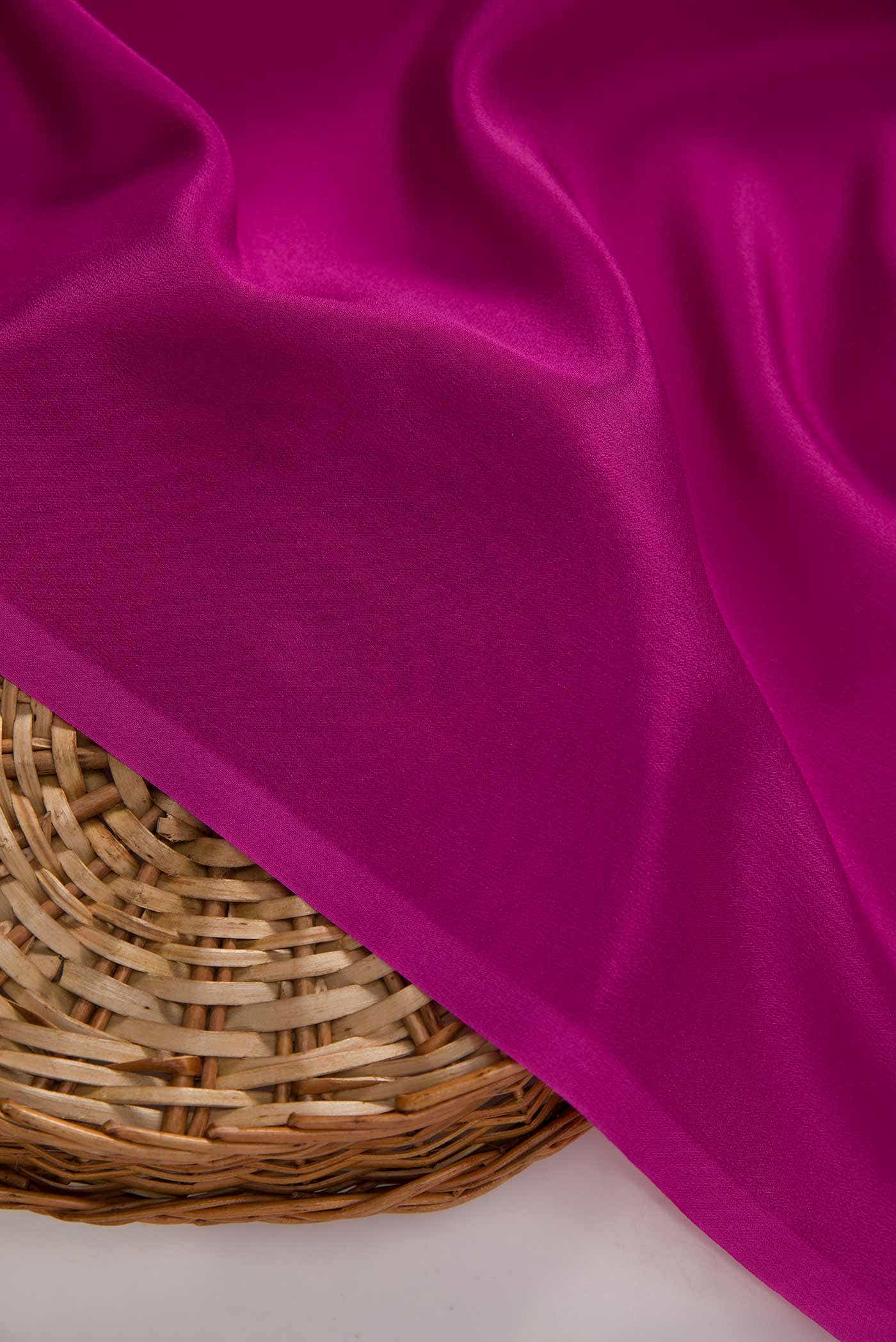Pink Mysore Crepe Dress Material