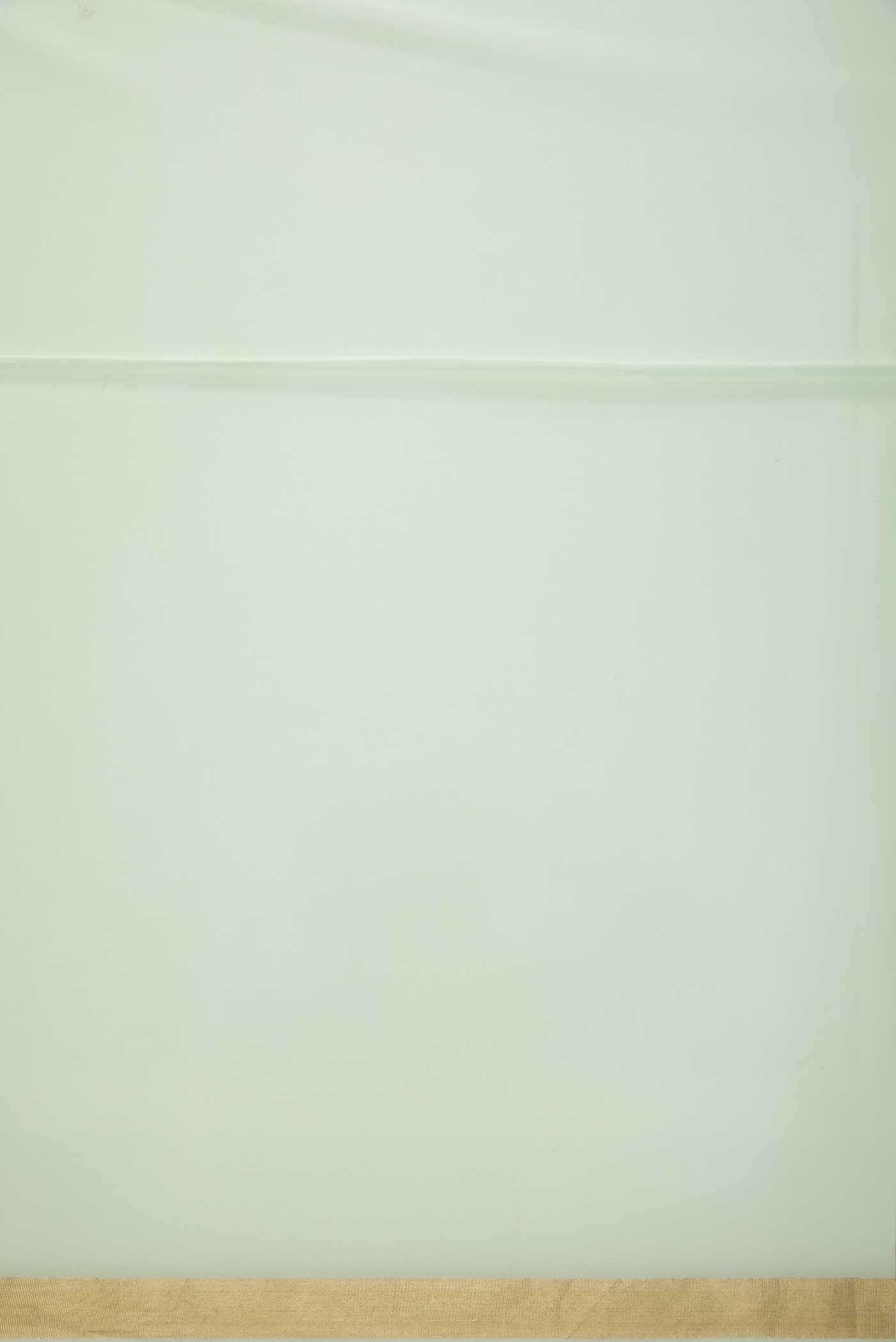 Pista Green Georgette Dress Material