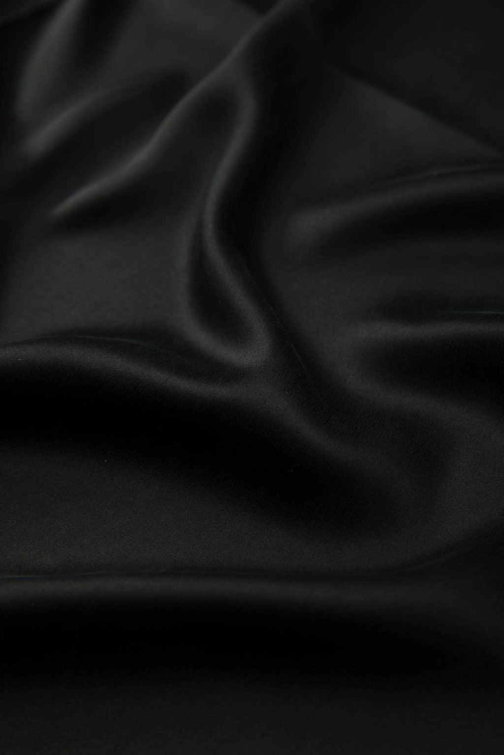 Black Crepe Dress Material