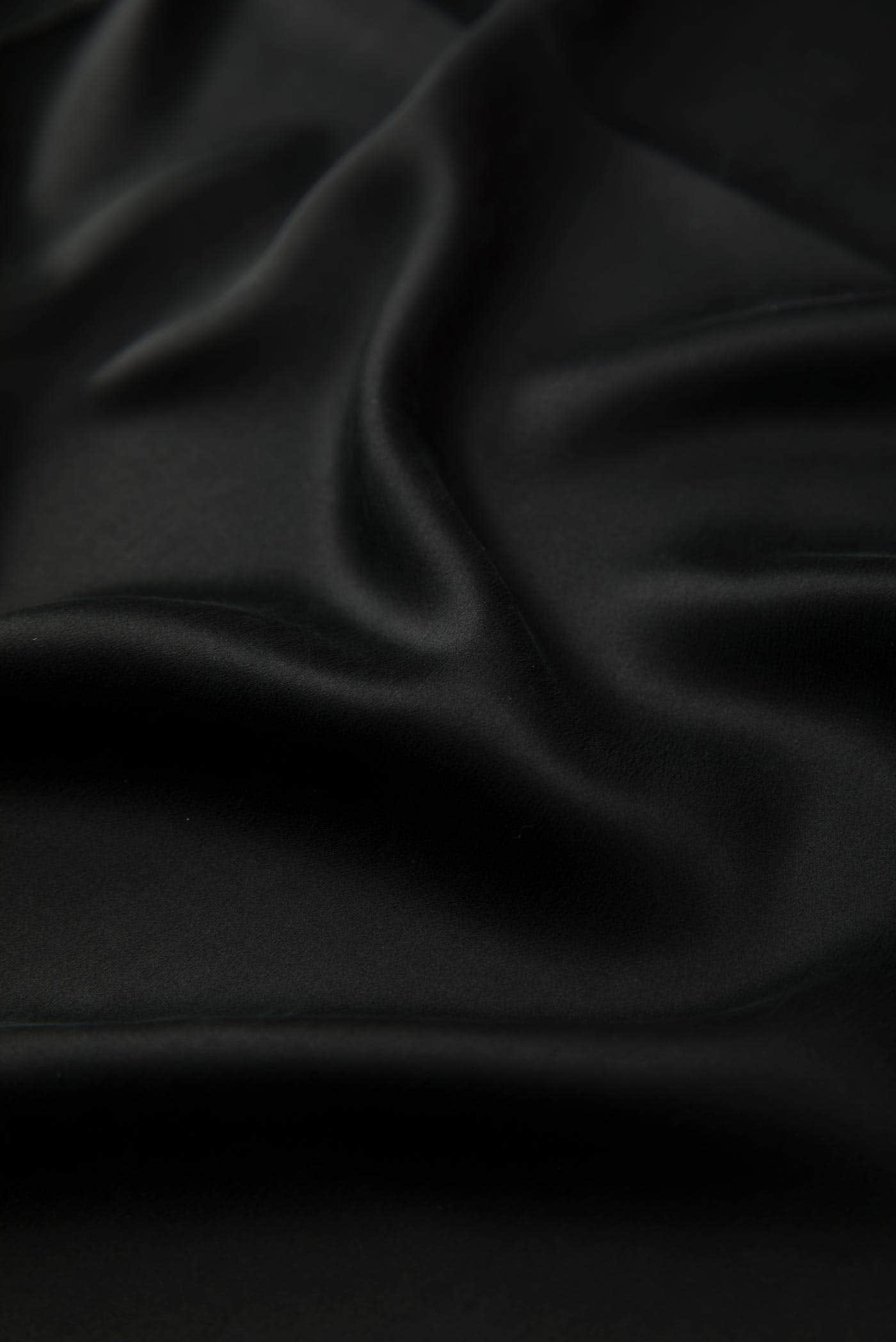 Black Crepe Dress Material