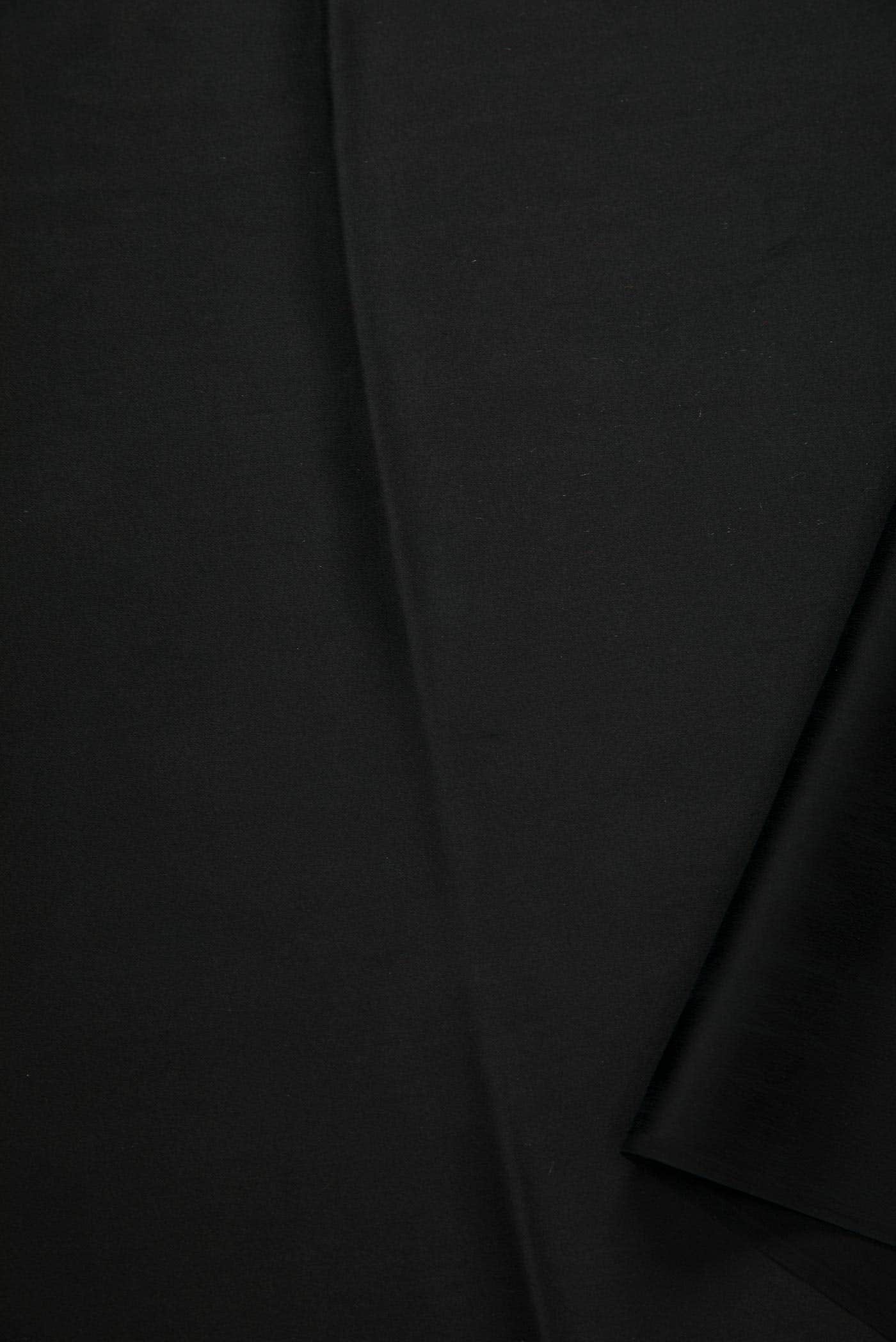 Black Crepe Dress Material