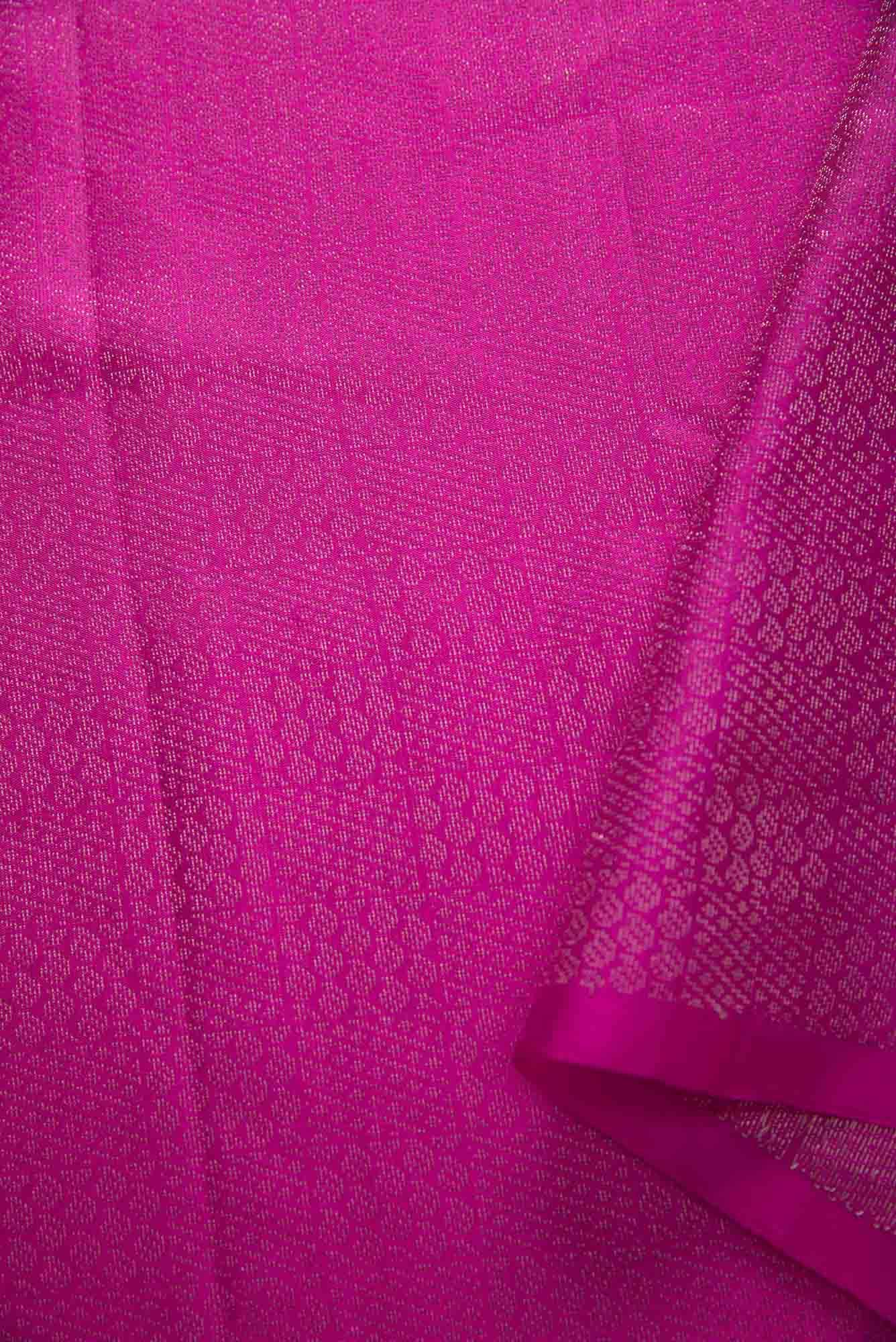 Pink Kanchipuram Silk Dress Material