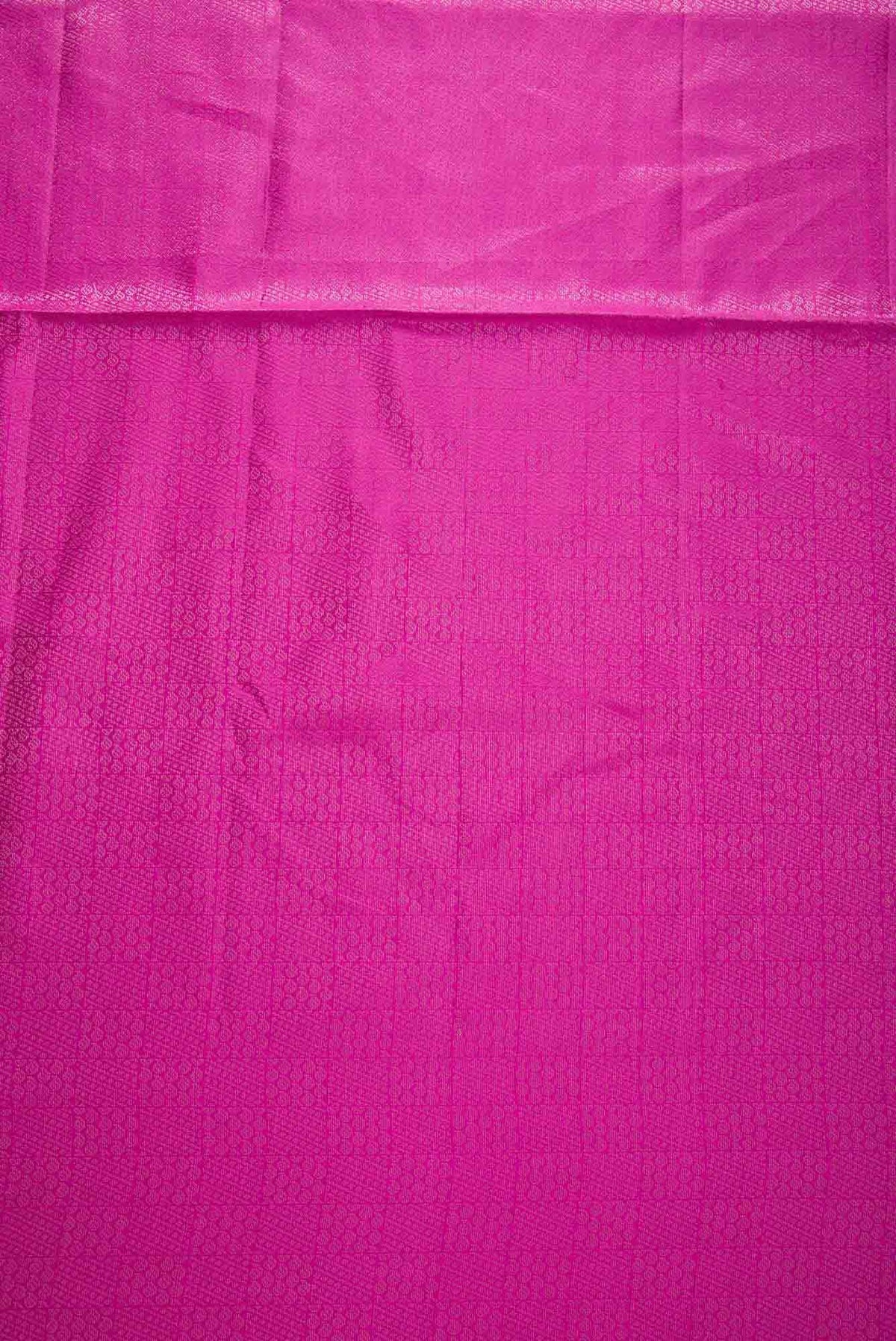 Pink Kanchipuram Silk Dress Material