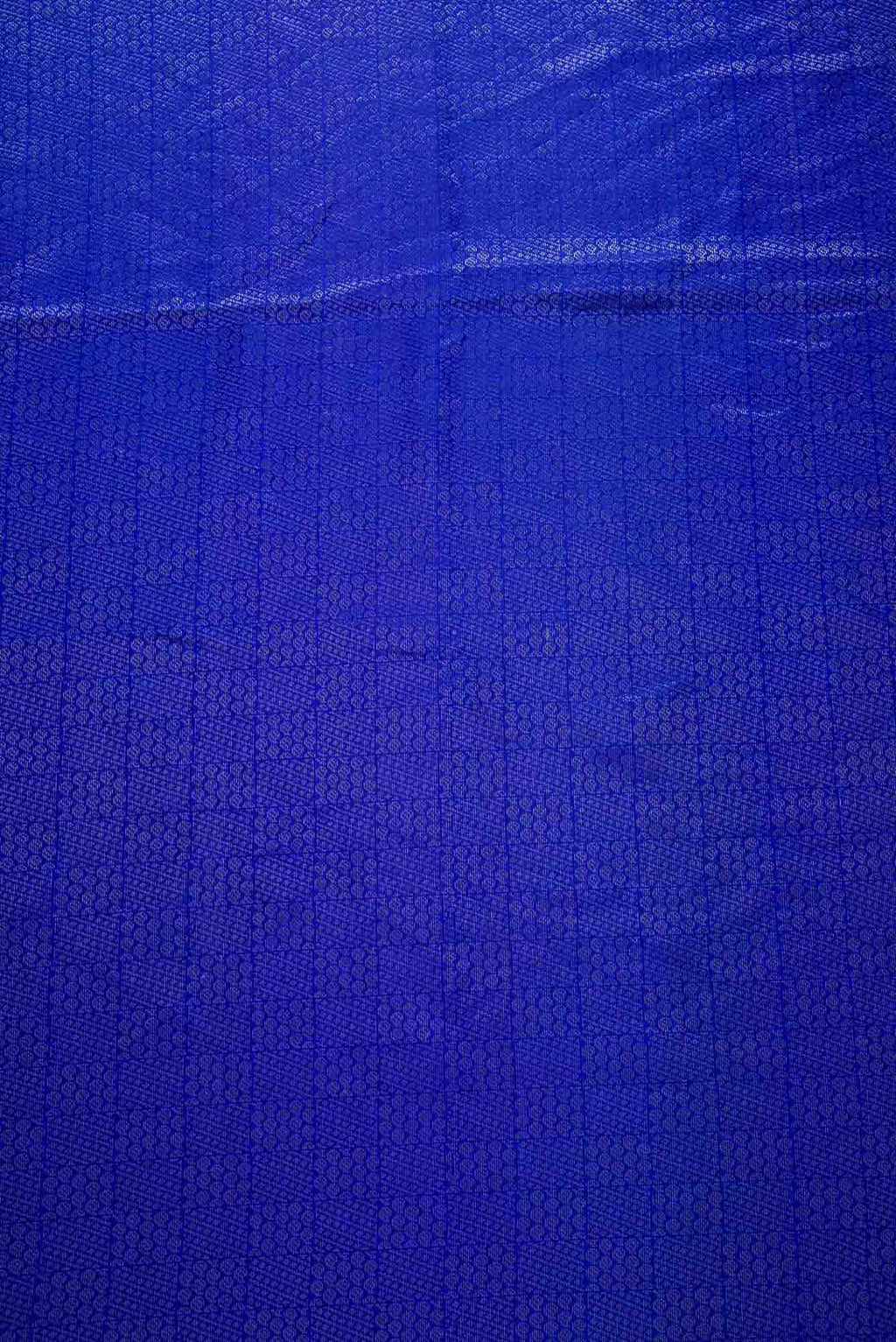 Royal Blue Kanchipuram Silk Dress Material
