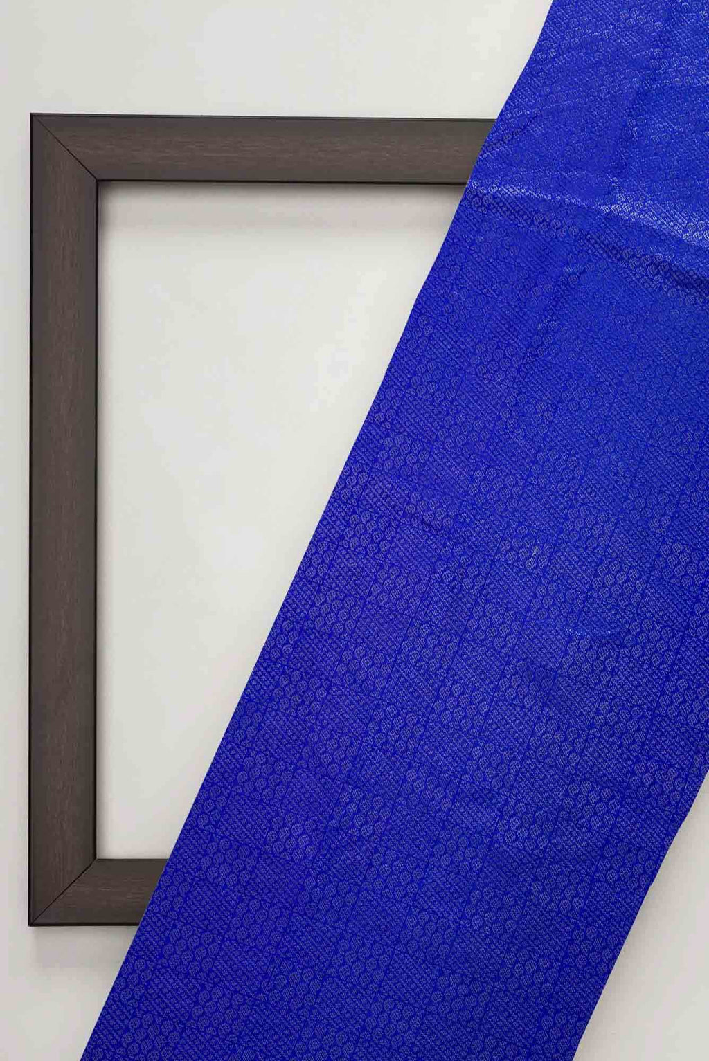 Royal Blue Kanchipuram Silk Dress Material