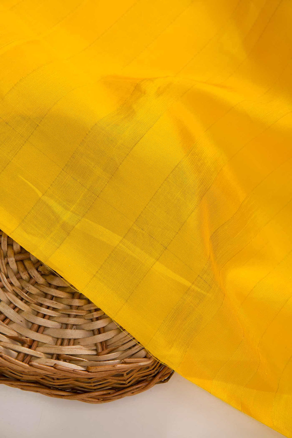 Yellow Kanchipuram Silk Dress Material
