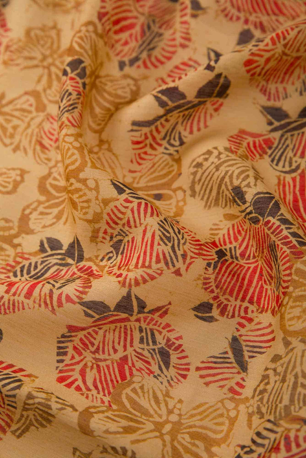 Sandal Chanderi Silk Dress Material