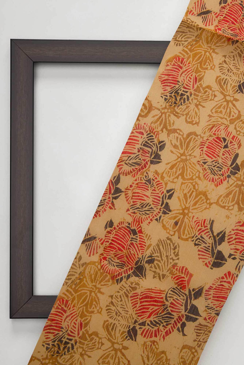 Sandal Chanderi Silk Dress Material