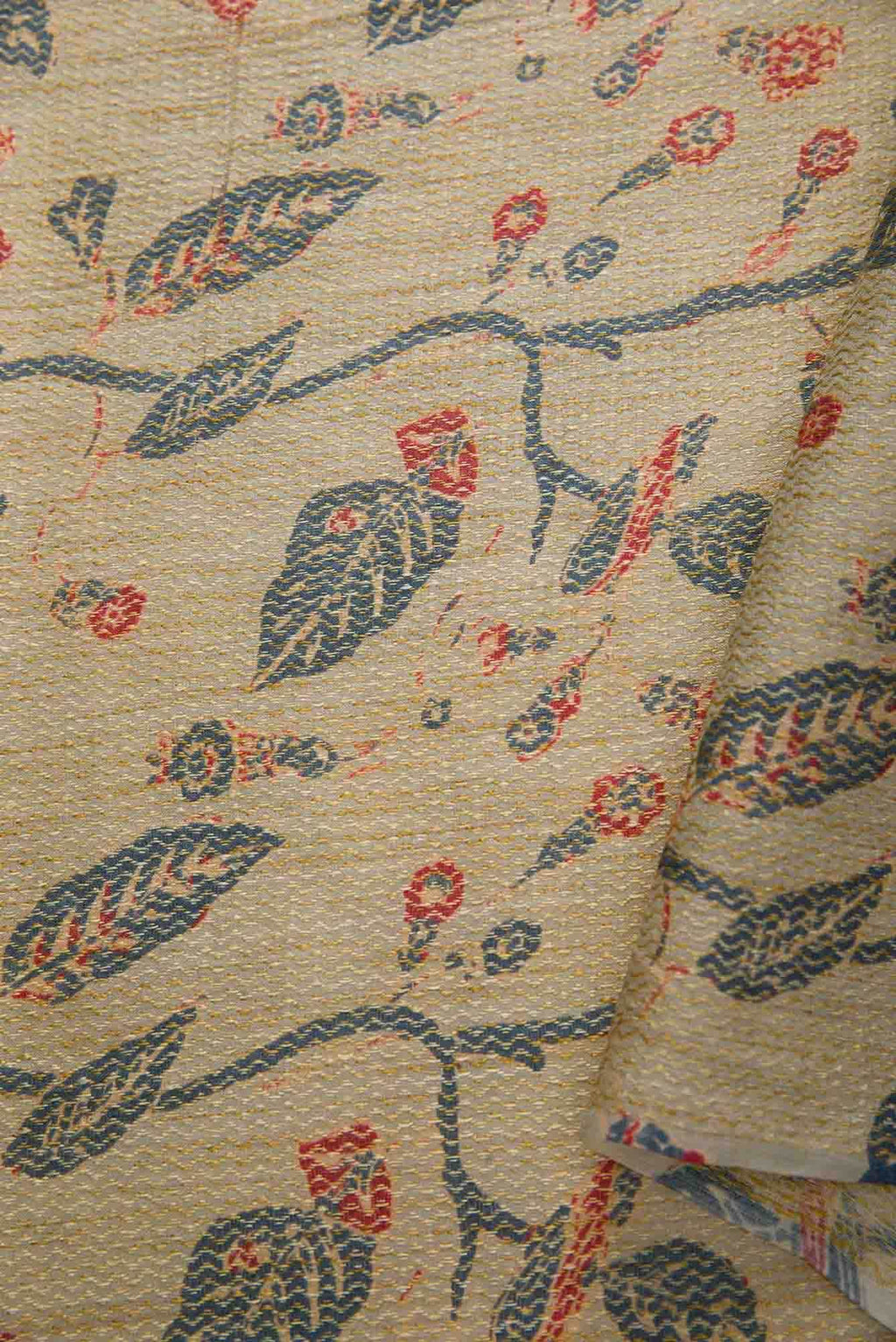 Grey Tussar Silk Dress Material