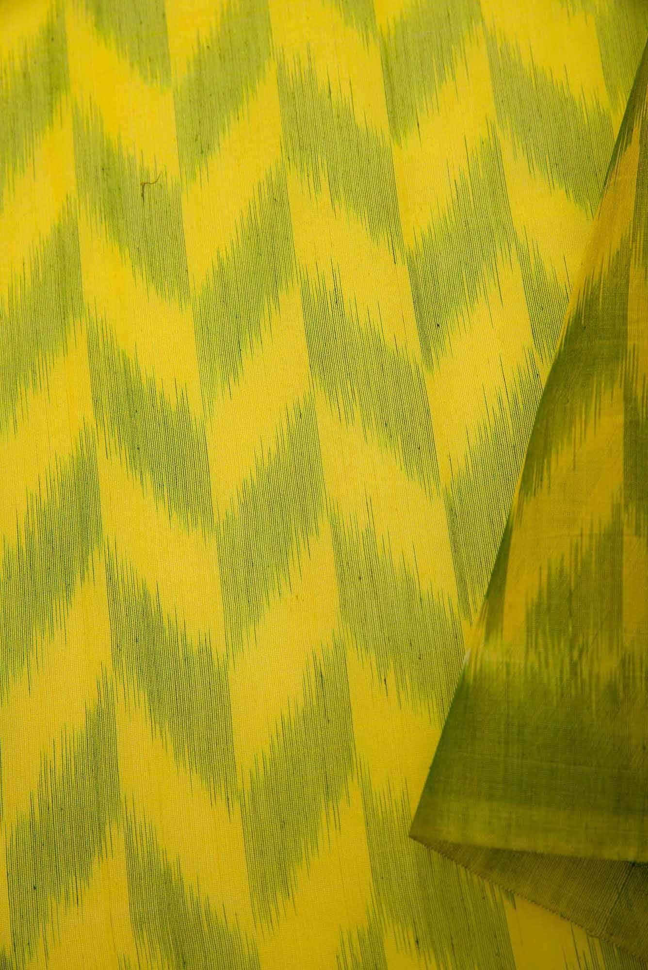 Green Silk Cotton Dress Material