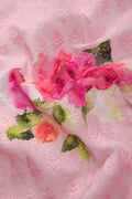 Pink Cotton Dress Material