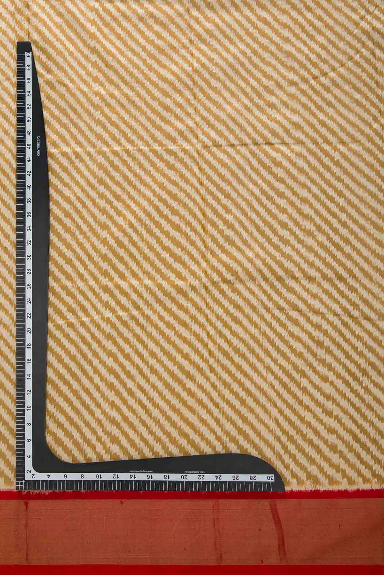 Sandal Double Ikat Dress Material