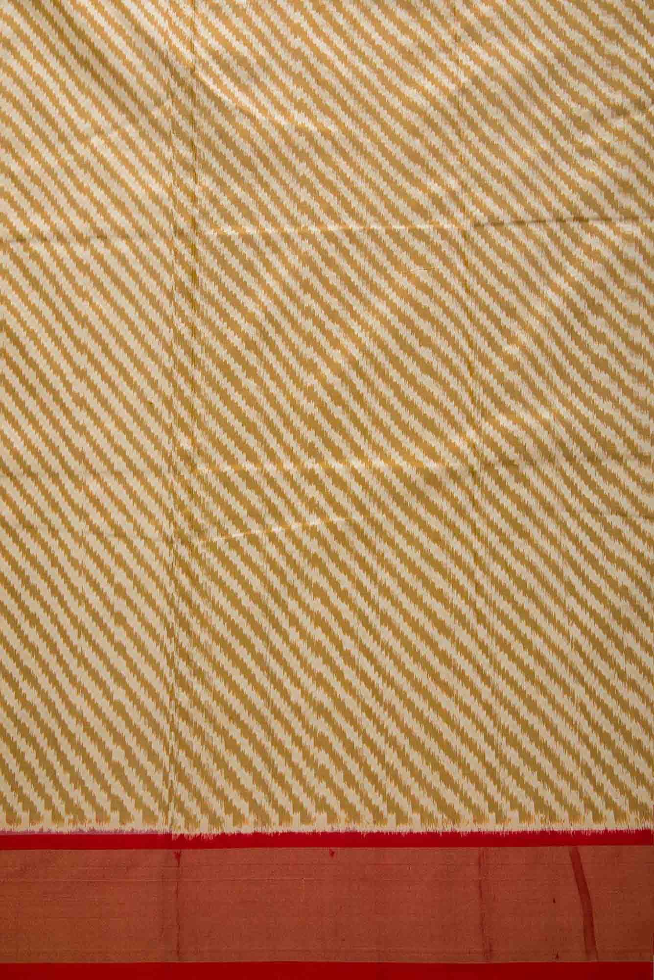Sandal Double Ikat Dress Material