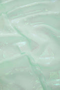 Sea Green Chiffon Dress Material