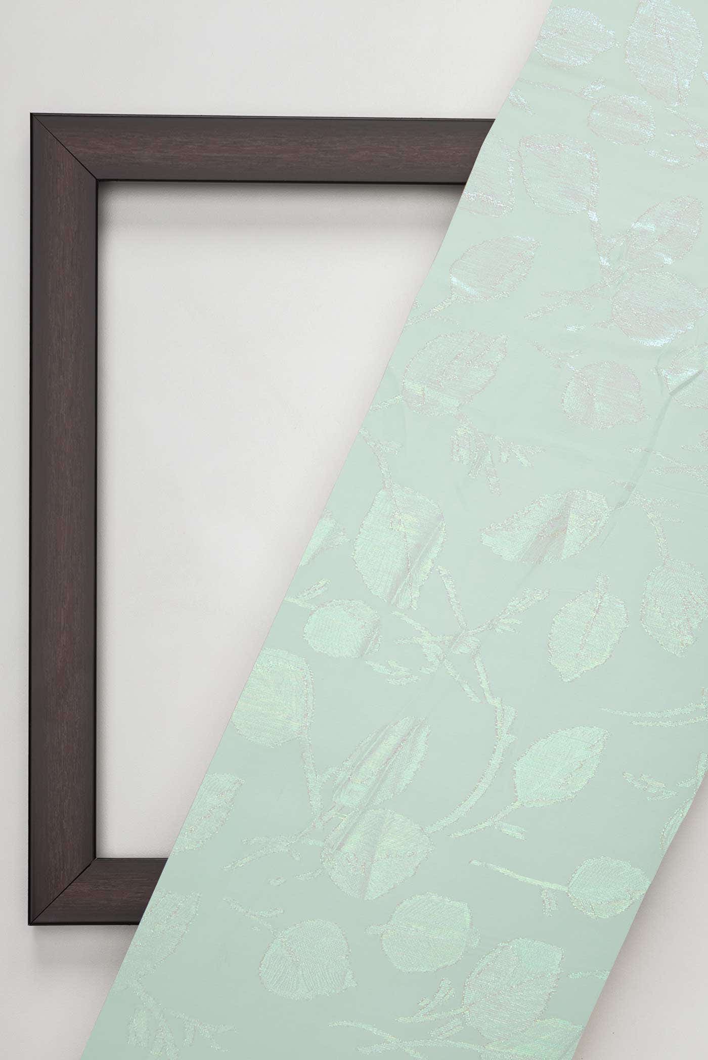 Sea Green Chiffon Dress Material