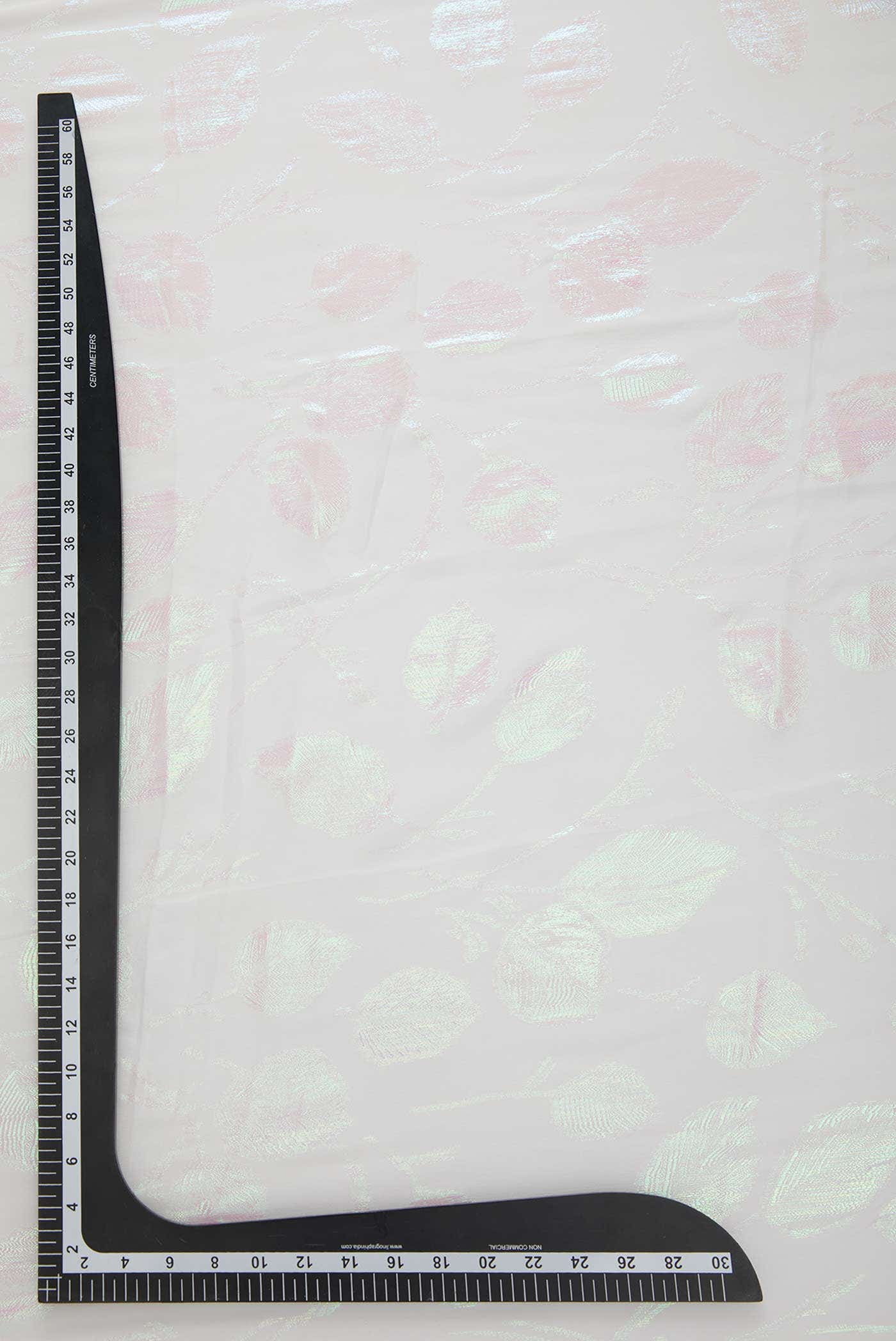 White Chiffon Dress Material