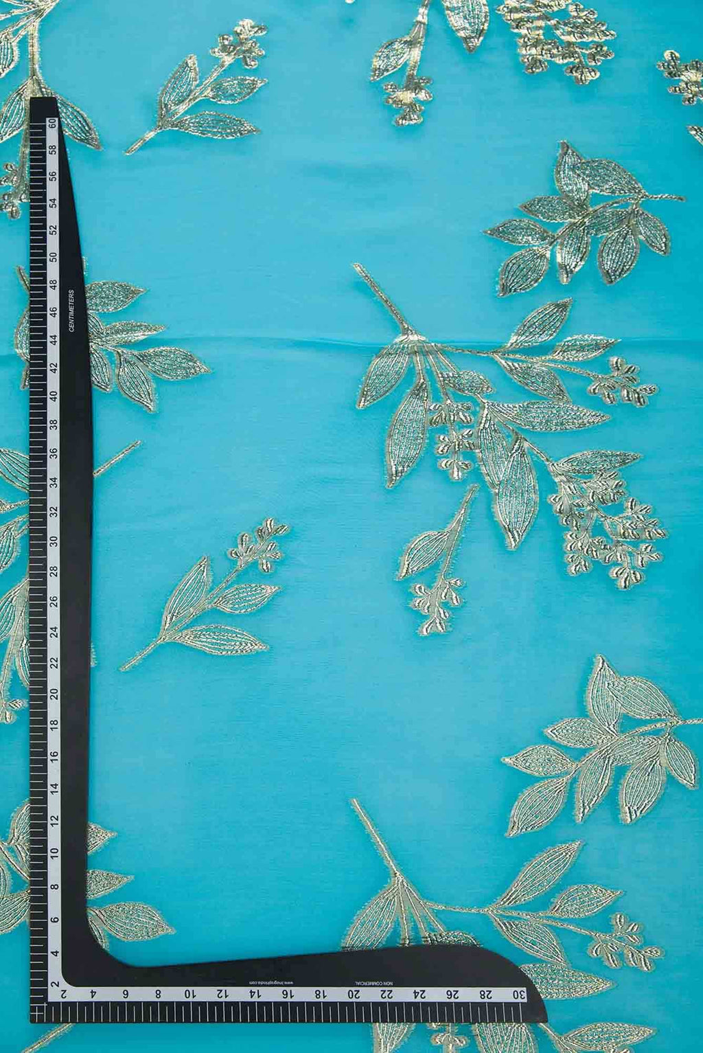Sky Blue Georgette Dress Material