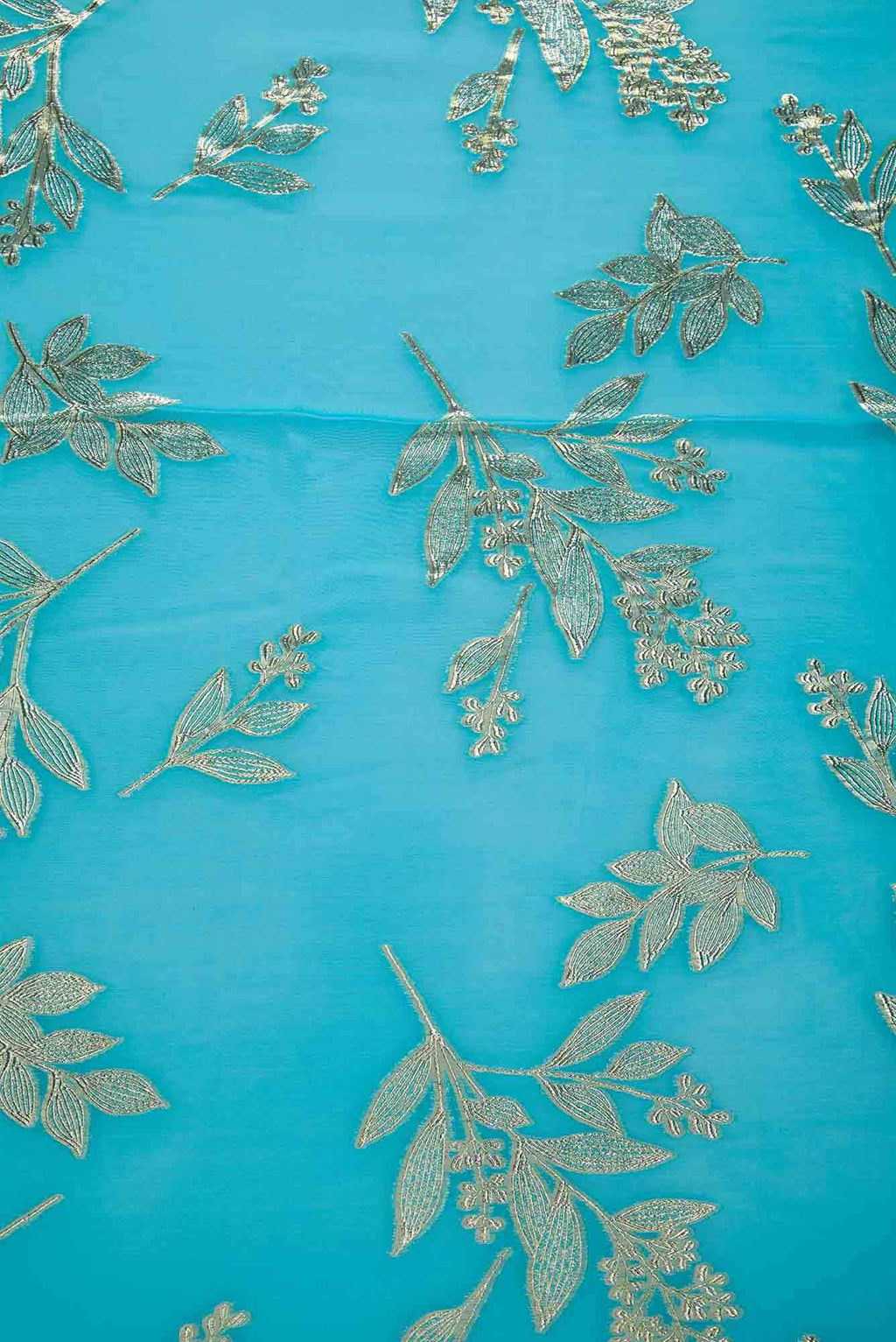 Sky Blue Georgette Dress Material