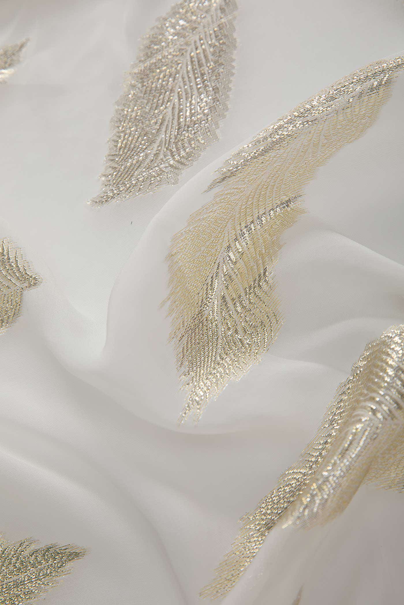 White Georgette Dress Material
