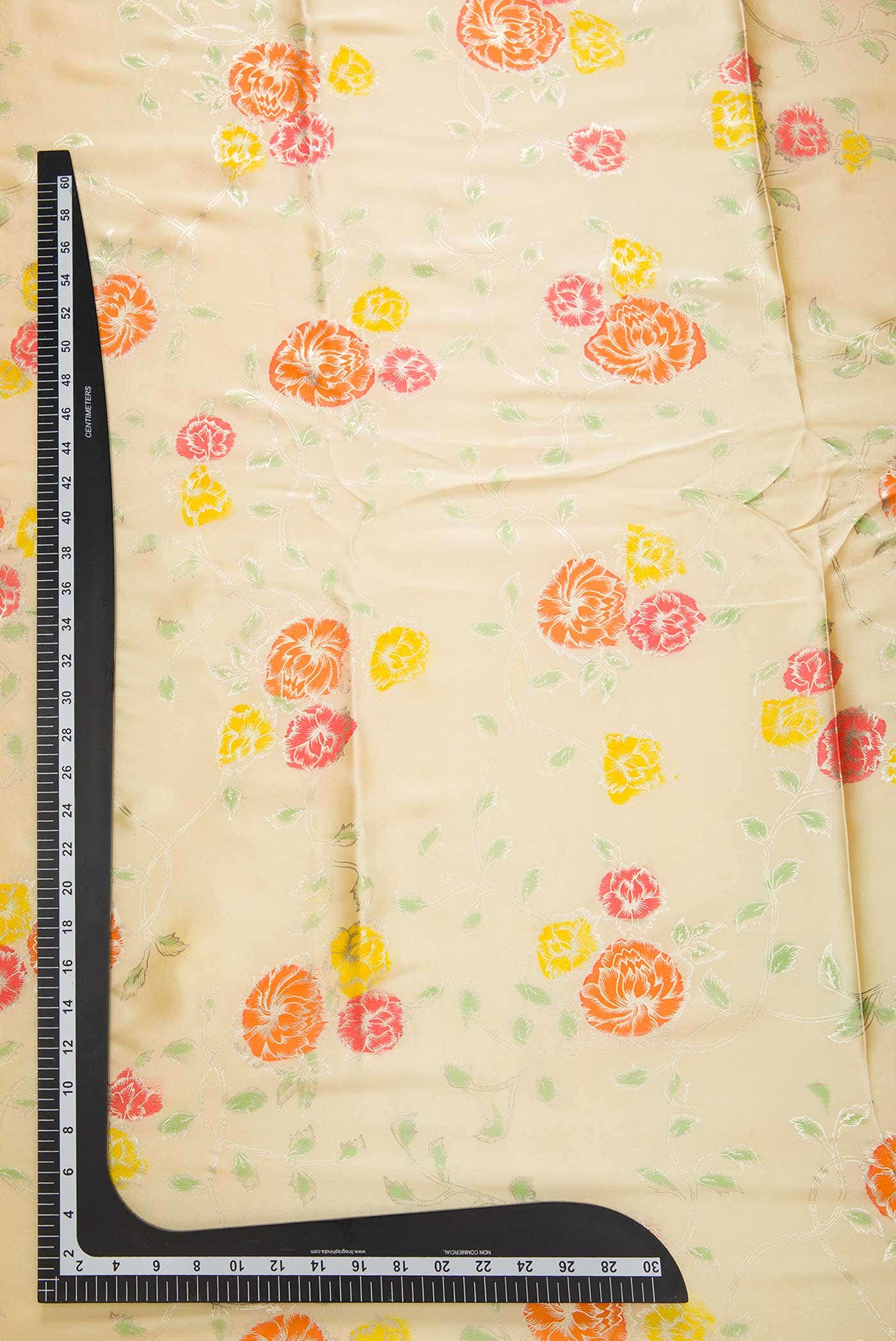 Sandal Crepe Dress Material