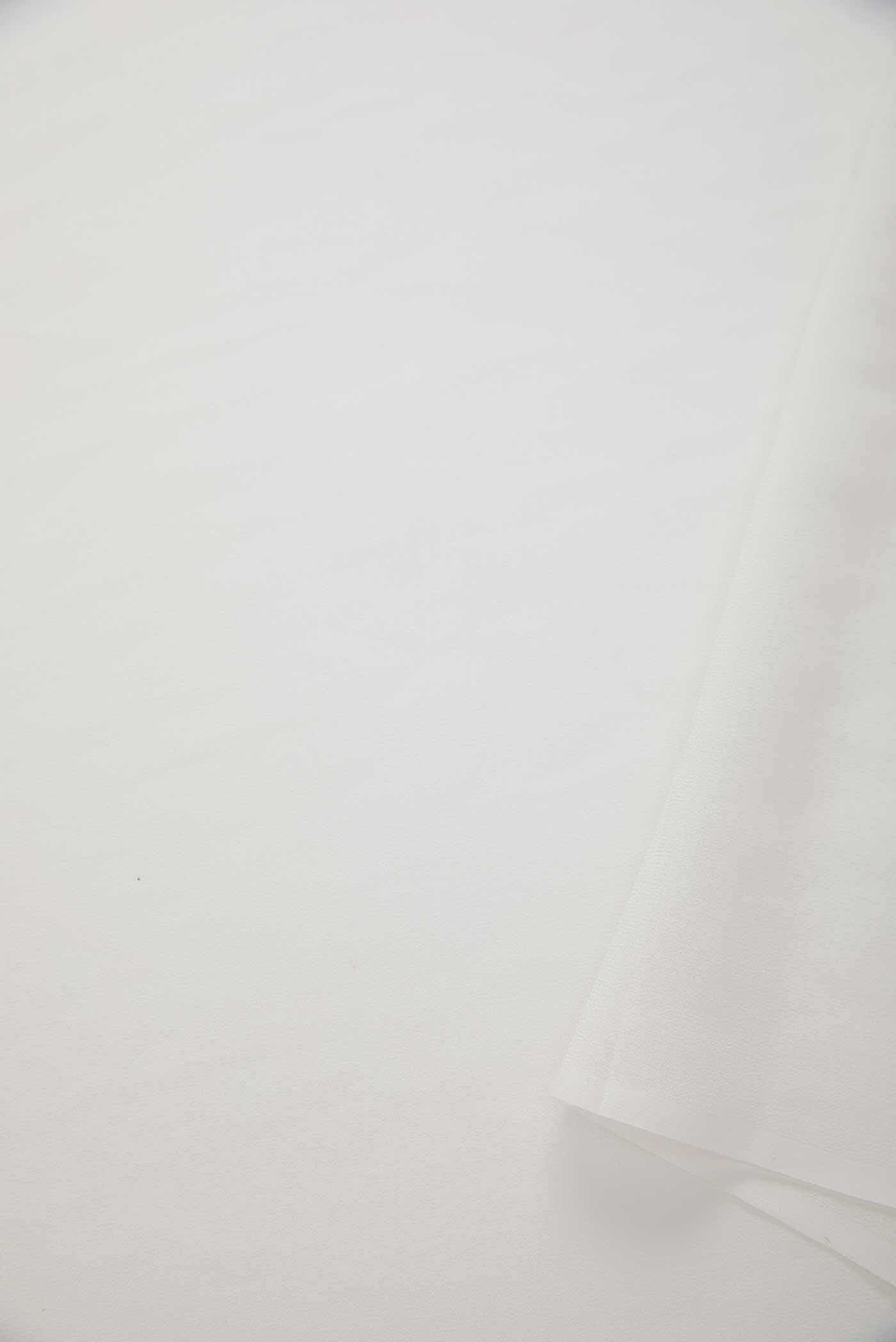 White Georgette Dress Material