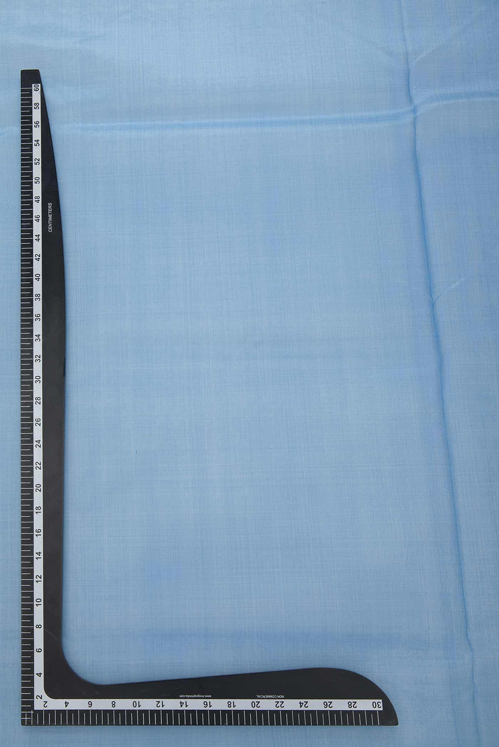 Blue Organza Silk Dress Material