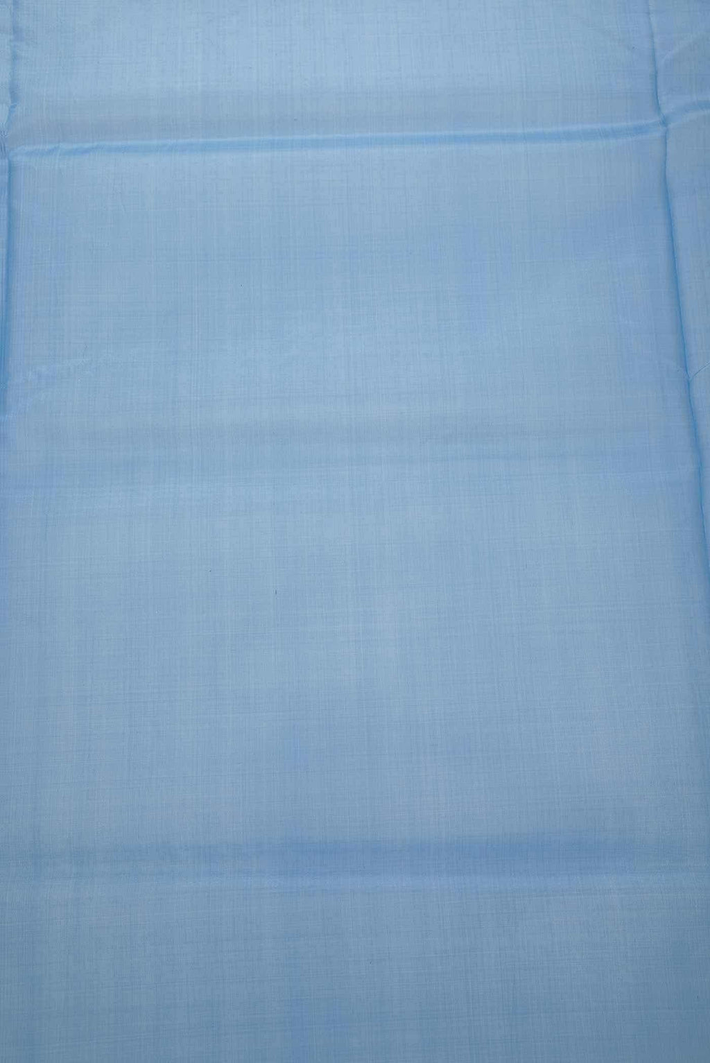 Blue Organza Silk Dress Material