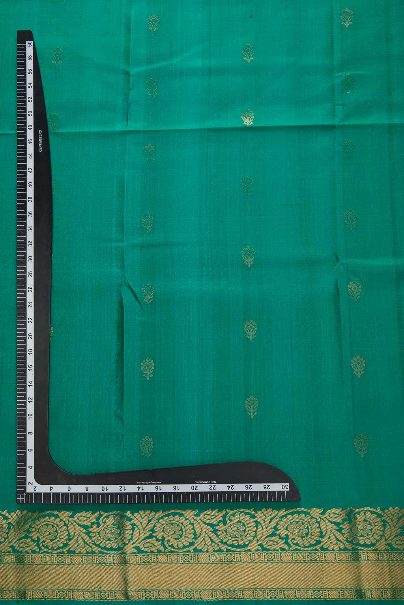 Green Kanchipuram Silk Dress Material