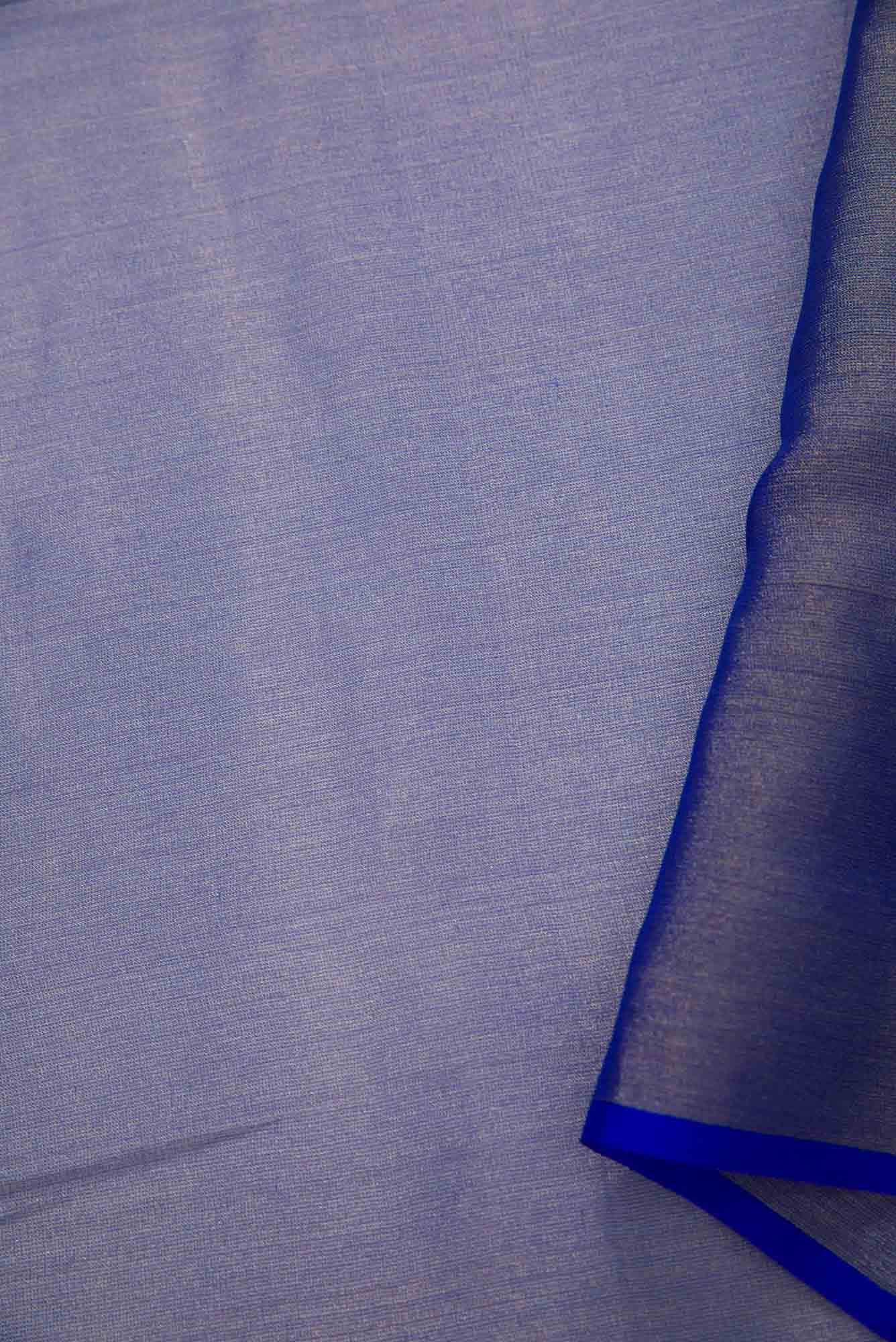 Royal Blue Georgette Dress Material