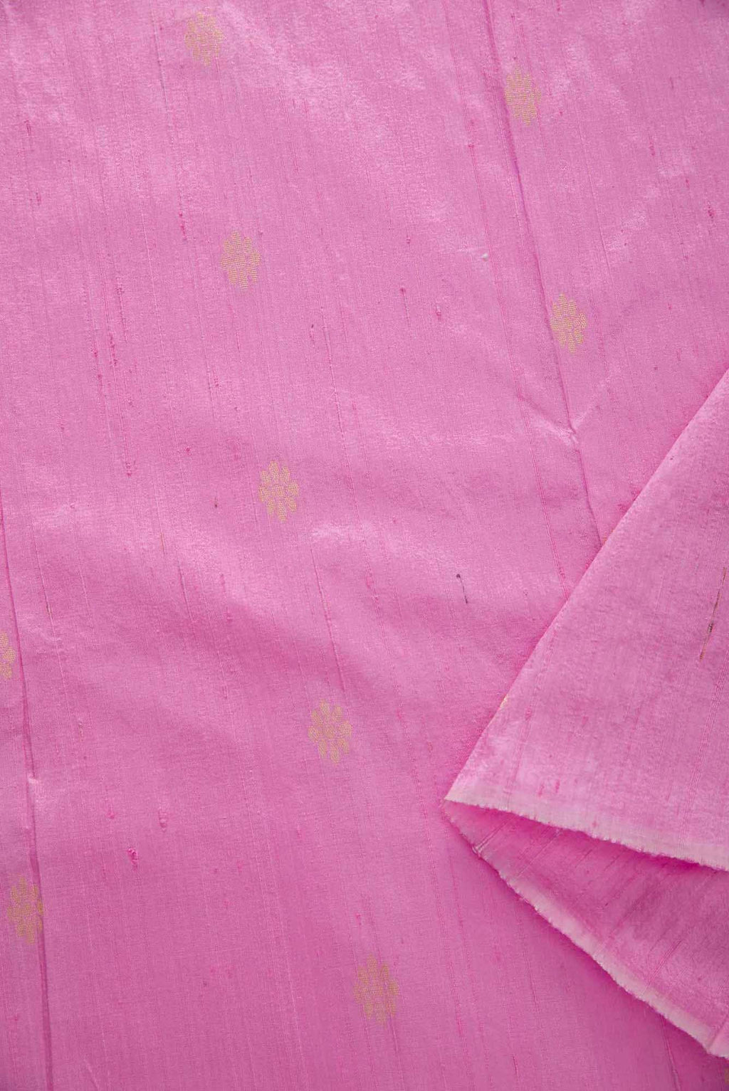 Pink Raw Silk Dress Material